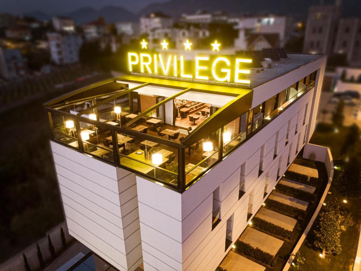 Privilege Hotel & Spa 地拉那 外观 照片
